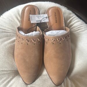 Maurices Tan Women's Mules